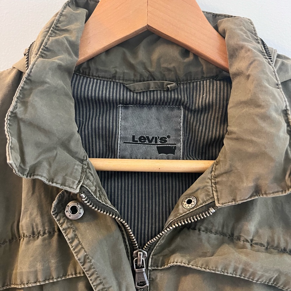 Levi’s Green Utility Jacket - Picture 3 of 7